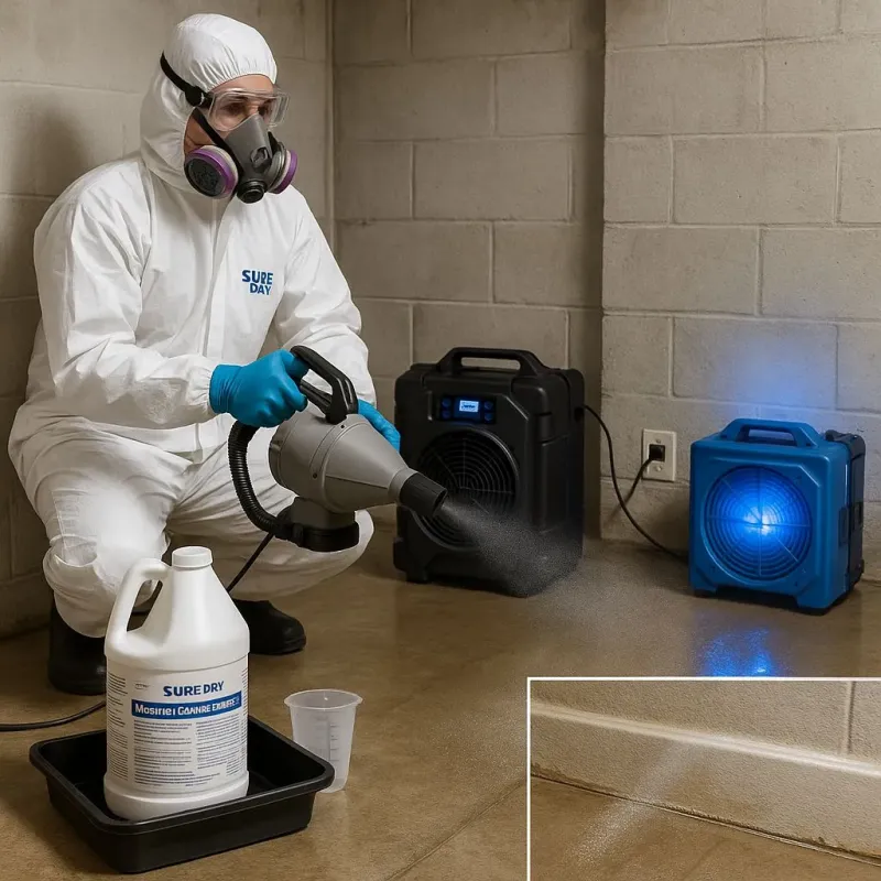 Sanitization and Odor Removal process in Bangor, ME