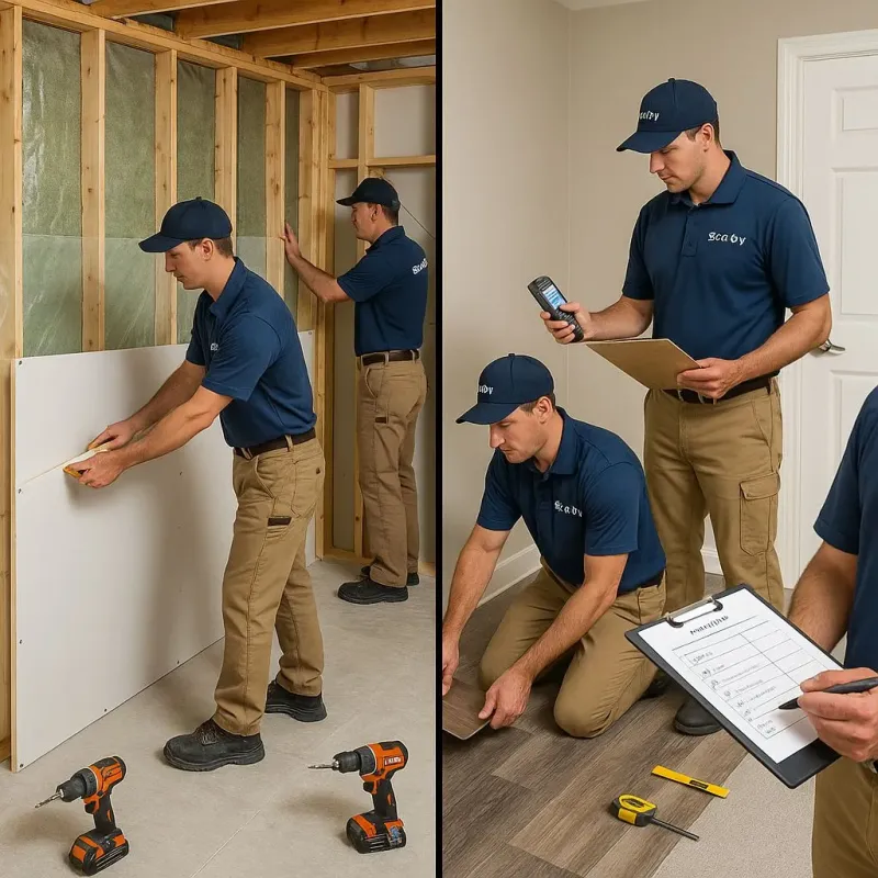 Repairs and Reconstruction process in Bangor, ME