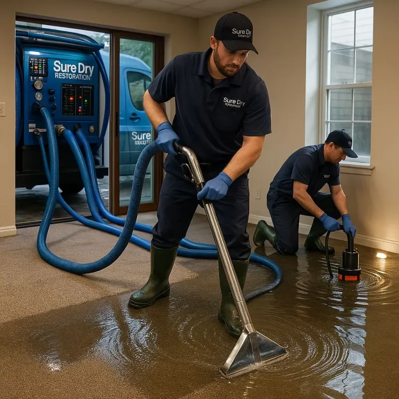 Water Extraction and Removal process in Bangor, ME